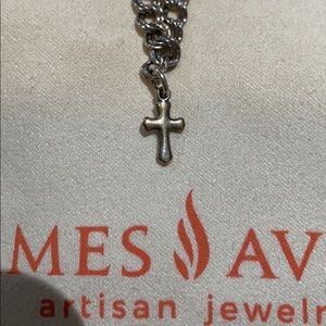 james avery charm bracelet with pendant